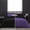 Purple/Black, variant on DNG Creations 3 Piece Reversible Diamond Pattern Comforter Solid - 100% Egyptian Cotton, 800 TC ( Oversized King - Size ) All-Season 550 GSM ( Purple/Black Colour )