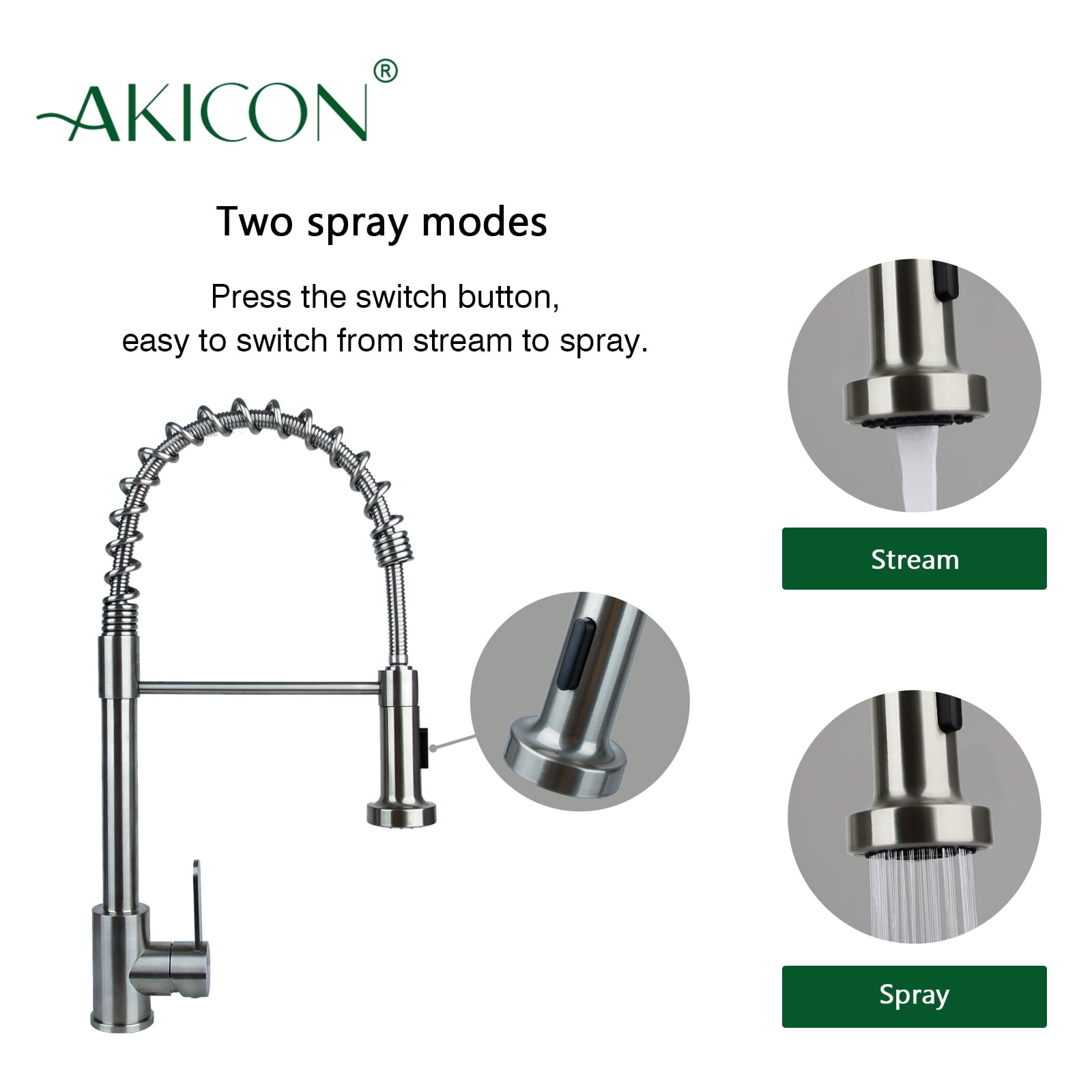 23" Undermount Kitchen Sink and Pull-down Faucet Combo with Drain Assembly with Strainer, Protective Bottom Grid, All in One (23" x 18" x 9")