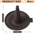thumbnail image 2 of Moldes de silicona, molde para donas para hornear, juego de moldes para donas, moldes para repostería de 6 piezas para moldes para pasteles de bagels y donas, 2 of 3