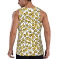 thumbnail image 3 of Easygdp Beer Men's Tank Top, Sleeveless Muscle T Shirts, Breathable, Quick-Dry, Loose for Gym, Running, Fitness - Medium, 3 of 9