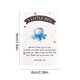 thumbnail image 3 of Regalos En Bolsas De Papel 1Pcs Sea-Style Animals Series Gradient Pocket Blessing Card Blue Plastic Crab Fish Tank Decoration for Birthdays Holidays and Appreciation Gifts 3.54x2.36" JASKFLY, 3 of 9
