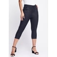thumbnail image 4 of Jessica London Women's Plus Size Comfort Waist Stretch Denim Capris, 4 of 5