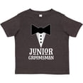 thumbnail image 3 of Inktastic Junior Groomsman Boys Wedding Party Mock Tux Boys Toddler T-Shirt, 3 of 5