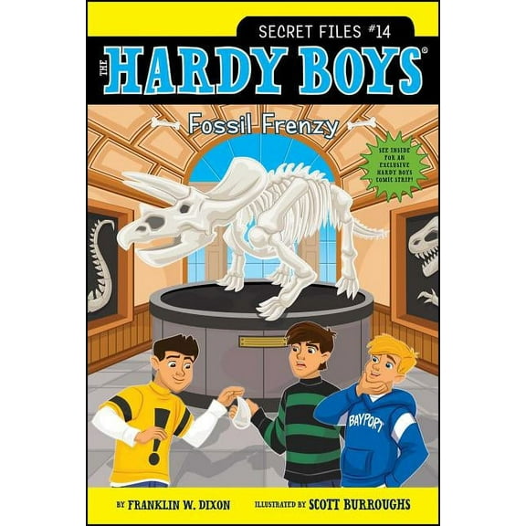 Hardy Boys: The Secret Files Fossil Frenzy, Book 14, (Paperback)