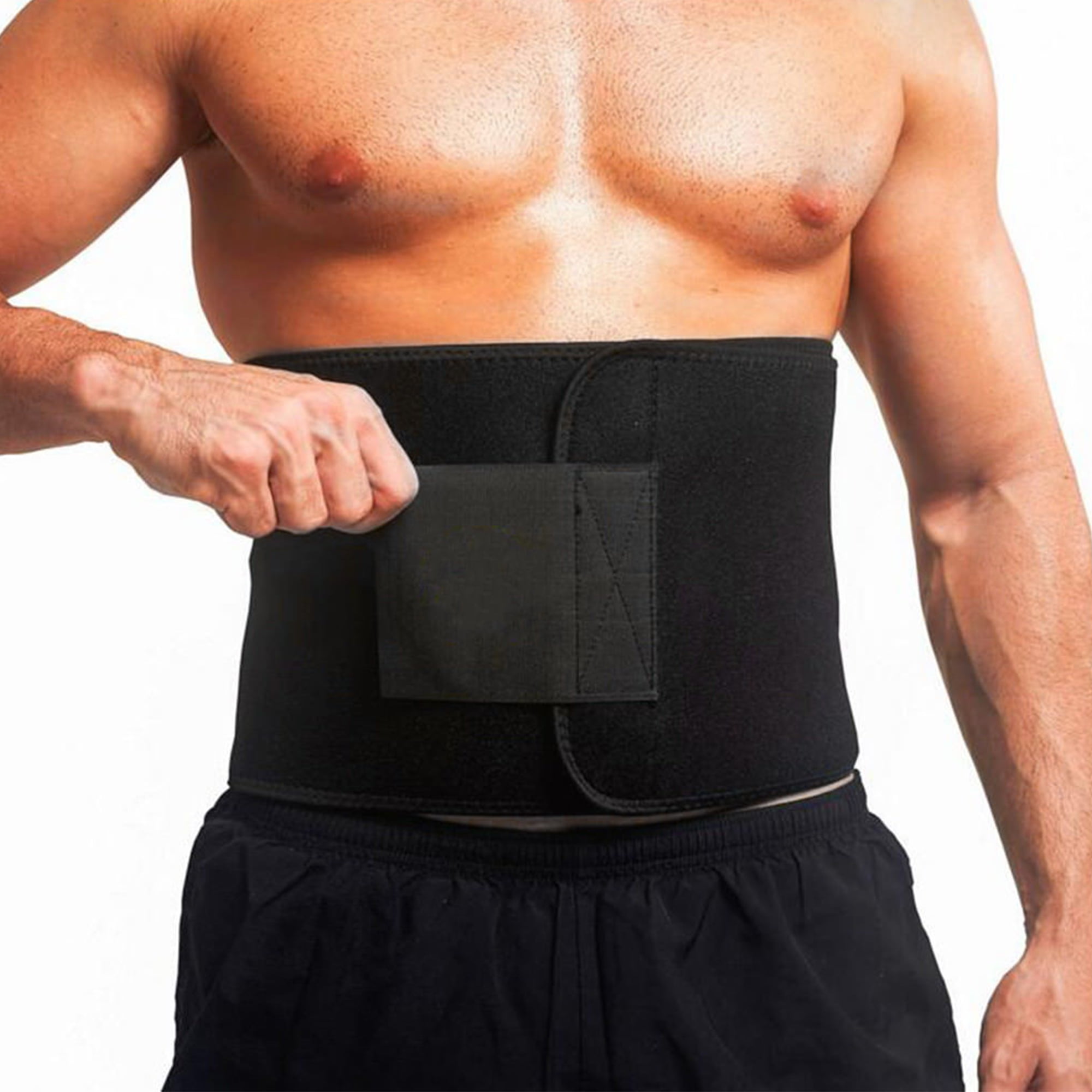 HBT GEAR Waist Trimmer Body Shaper Belly Slimming Ab Training Belt Fat Burner 
