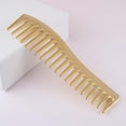 thumbnail image 2 of Peine de plástico antiestático para desenredar, los dientes anchos están diseñados para desenredarse sin dorado Yuyangstore peine para desenredar dientes anchos, 2 of 6
