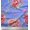 Lavender Blue, variant on Soimoi Cotton Duck Fabric Leaves & Peony Floral Decor Fabric Printed Yard 42 Inch Wide