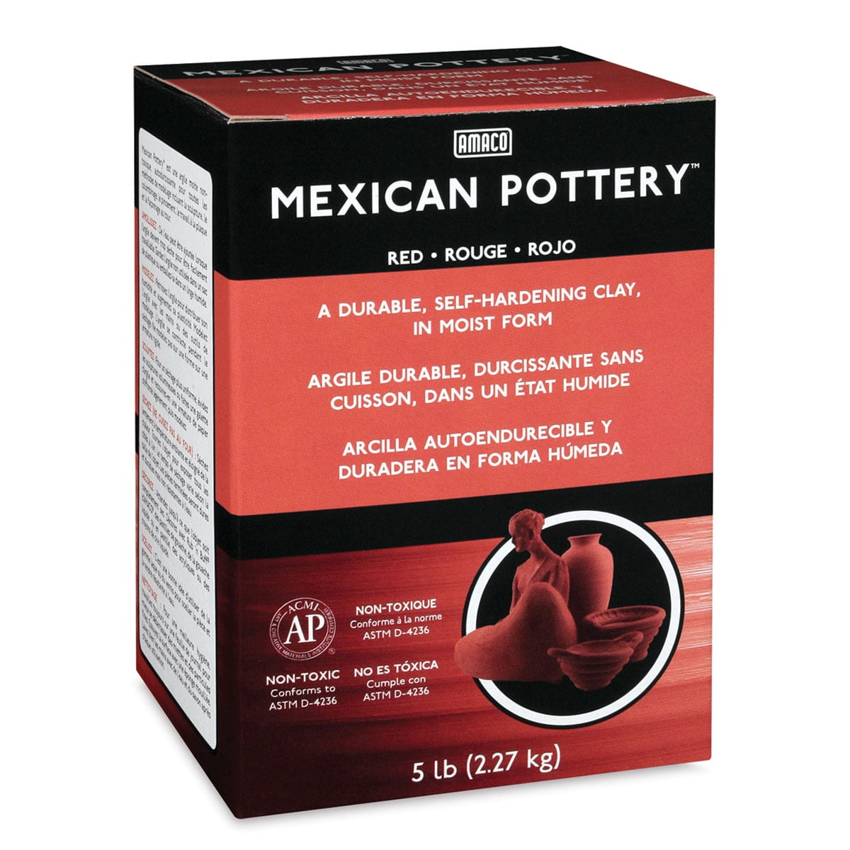 Amaco Mexican Pottery Clay, 5 lbs.