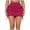 Red, variant on Women's Tennis Skirts Summer Womens Cargo Skirt Casual Summer High Waisted Bodycon Pencil Ruched Side Pockets Red XS