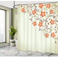 thumbnail image 4 of Ambesonne Floral Ladybugs Flowers Spring Shower Curtain Set, 4 of 4