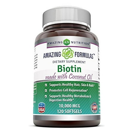 Biotin with Coconut Oil (Best Coconut Oil Supplements)
