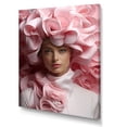 thumbnail image 2 of Designart "Elegance In Florals: A Chic Hat Ensemble I" Fashion Canvas Art Print, 2 of 7