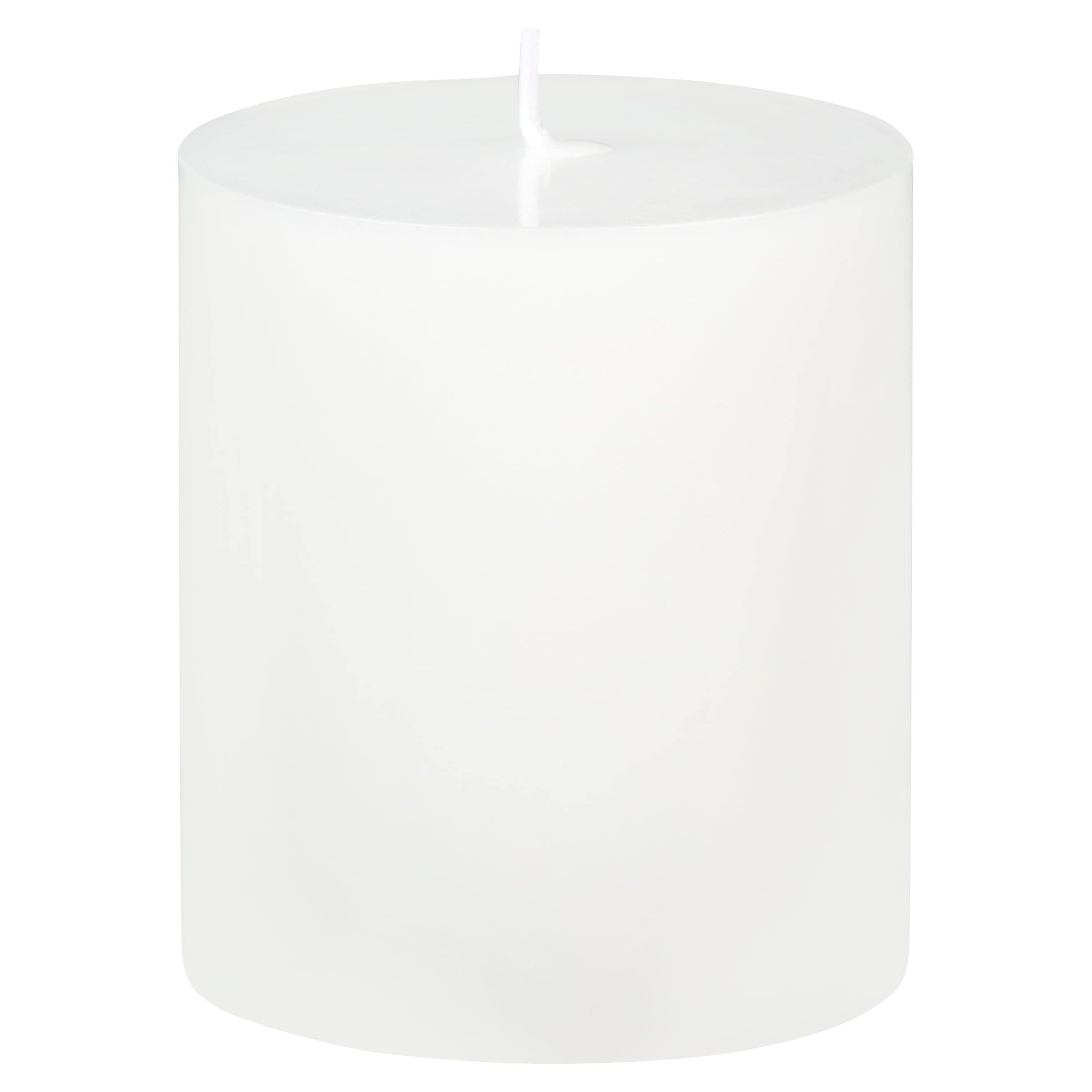 Mainstays Unscented Pillar Candle, 2.5 x 2.8 Inches, White