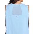 thumbnail image 3 of RBX Active Women's Plus Size Quick Dry Sleeveless Workout Top with Mesh Panels, 3 of 6