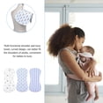 thumbnail image 4 of KONTONTY 3Pcs Durable Drool Towel Cotton Assorted Color Sweat Absorbent for Daily Use, 4 of 8