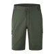 thumbnail image 2 of Pantalones Elásticos de Cintura de Hombre Color Sólido Casual Stretch Pantalones de Equitación, Quinto Diseño de Pantalones con Bolsillos para el Ejercicio, 2 of 9