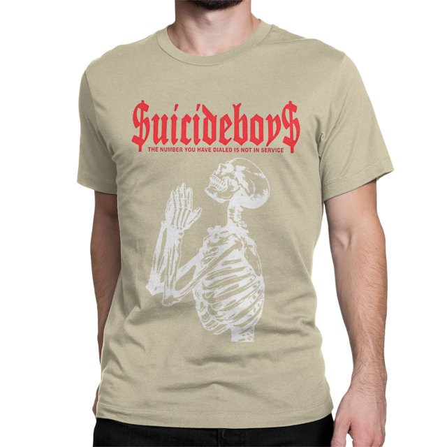 Camisetas vintage de la gira de Suicideboys para hombre y mujer, camisetas de algodón de cuello redondo, camisetas de manga corta, idea de regalo.