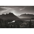 thumbnail image 2 of Majchrowicz, Alan 32x23 Gold Ornate Wood Framed with Double Matting Museum Art Print Titled - Snake River Overlook Grant Teton National Park, 2 of 4