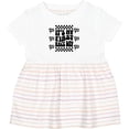 thumbnail image 3 of Inktastic First Race Day Car Flags Auto Racing Girls Baby Dress, 3 of 5
