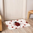 thumbnail image 6 of Ladybird Polyester Non-Slip Office Chair Mat Bath Rugs Floor Rugs Machine Washable, 6 of 6