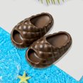 thumbnail image 3 of Children Slipper Funny Bread Slipper, Summer Soft Novelty Bread Loaf Slippers, Summer Home Shoes, for Outdoor Bedroom Household Girls Boys 18cm, 3 of 9