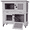 36" Gray, variant on Aivituvin Rabbit Hutch Bunny Cage Outdoors & Indoors with Wheel, Two Layer Guinea Pig House