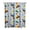 White-504, variant on Cartoon Car Waterproof Shower Curtain for Bathroom, Construction Vehicle Fabric Curtain with Plastic Hooks, Machine Washable Truck and Tractor Design, Perfect for Kids’ Bathroom Decor