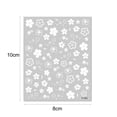 thumbnail image 6 of UDIYO Nail Art Sticker Self-adhesive White Flower Decal Ultra Thin Nails Art Tip Decoration 2D Sticker Manicure Supplies, 6 of 7