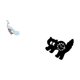 thumbnail image 5 of Estatua del pavo real,Estatua de pavo real,adorno de escritorio creativo y divertido,Reloj de pared,Reloj de pared decorativo para baño y dormitorio.,Reloj de pared de gato silencioso y sin, 5 of 8