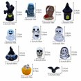 thumbnail image 2 of 12pcs/Set Mini Cartoon Ghost Skull Tombstone Ghost Face Pumpkin Halloween Dollhouse Resin Decoration, Accessories Material Small Ornaments, 2 of 5