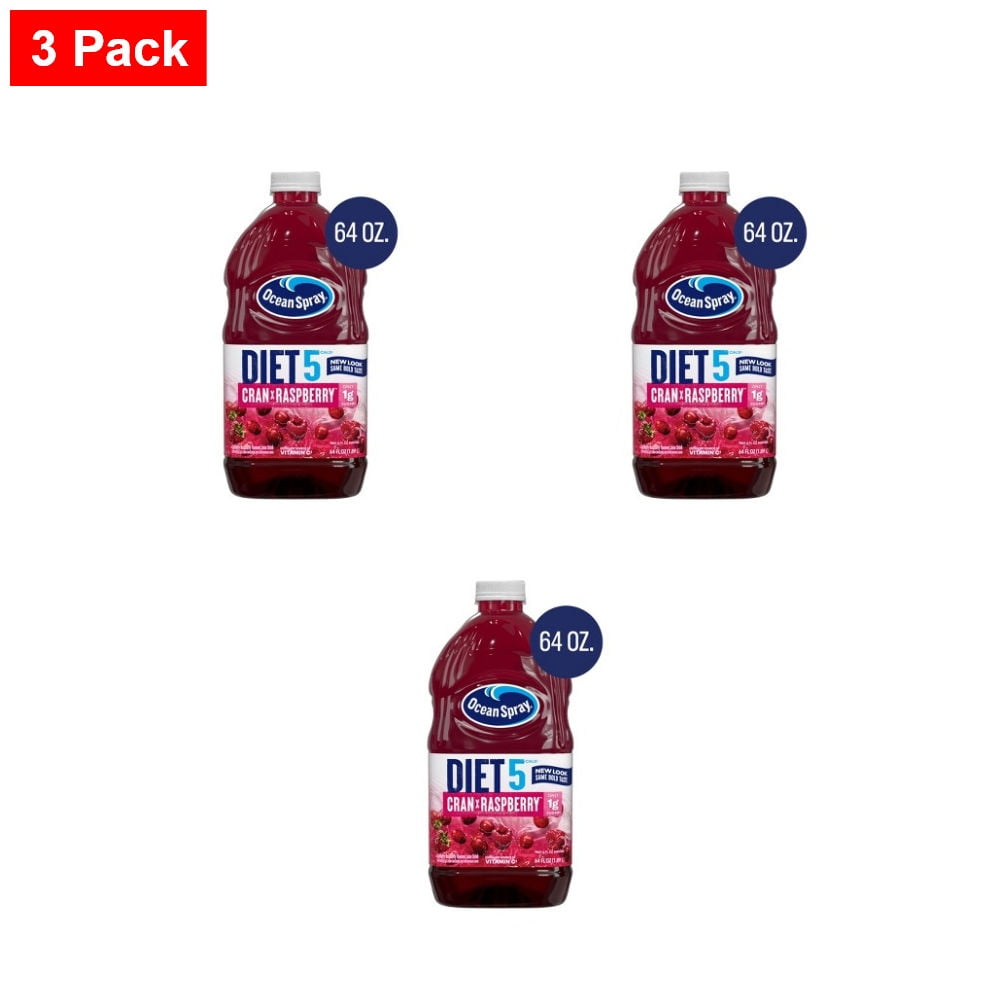 Ocean Spray Diet Cran Raspberry Juice - 64 fl oz Bottle