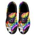 thumbnail image 2 of LGBT Unicorn I Am Brave Shoes Sneakers for Women Men Black Size 7, 2 of 7