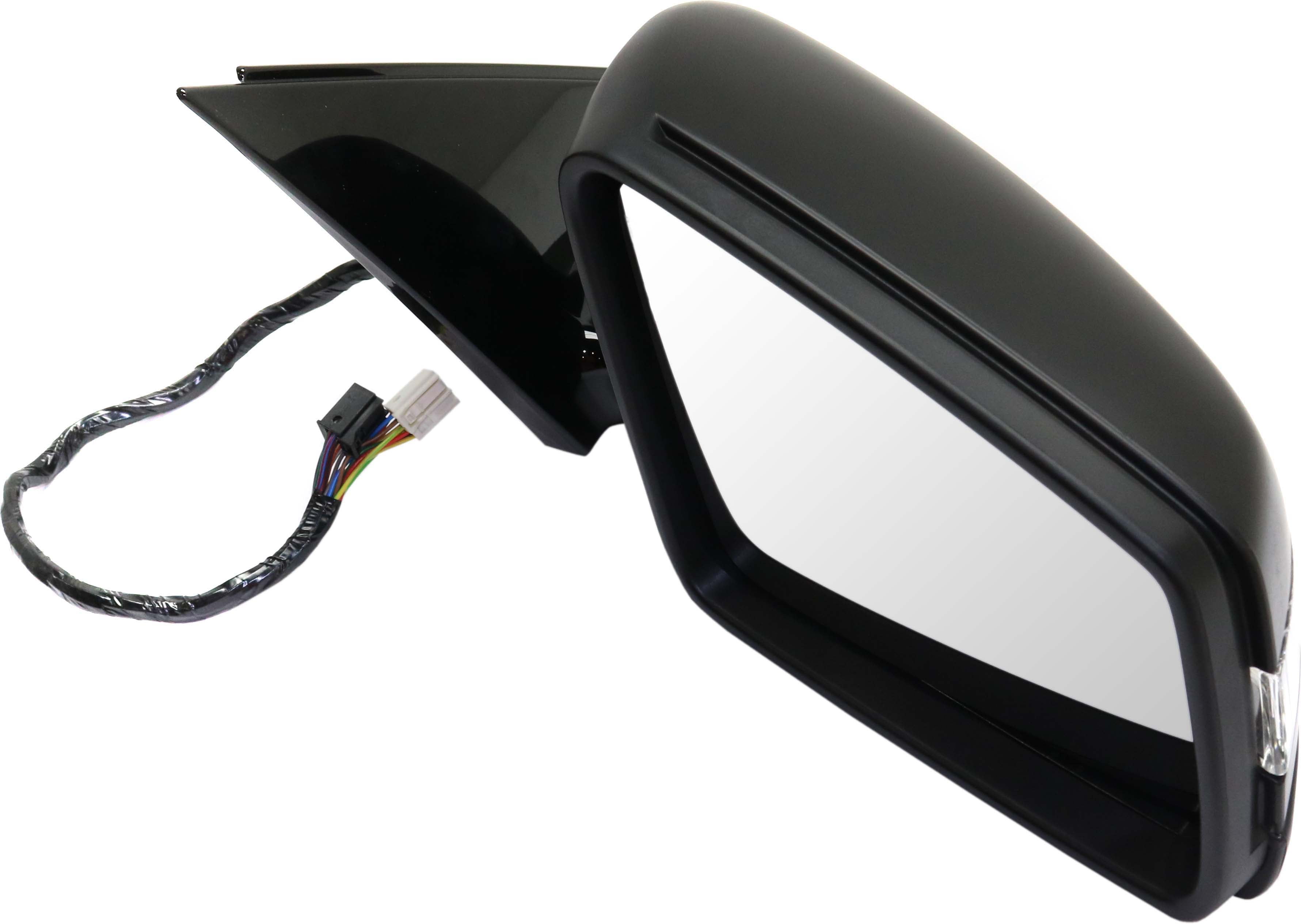 Mirror Compatible With 2010-2013 Mercedes Benz S63 AMG S65 Right Passenger Side Heated In-housing Signal Light Paintable Kool-Vue