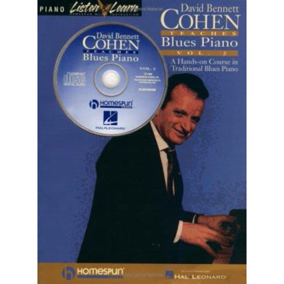 Pre-Owned David Bennett Cohen Teaches Blues Piano, Vol. 2 (Paperback) 079358857X 9780793588572