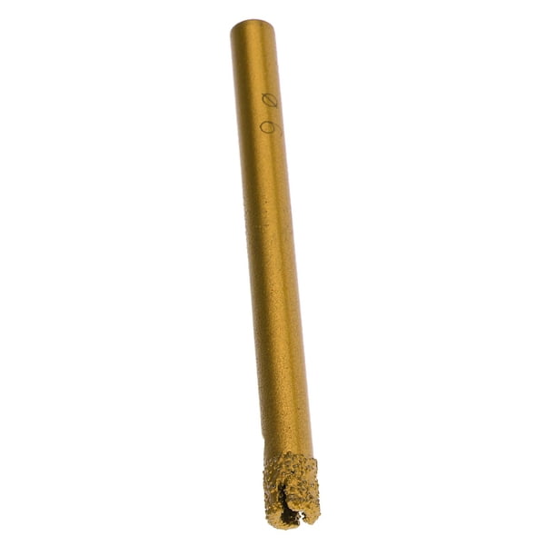 Broca de diamante para soldadura fuerte, s perforadoras, de taladro DIY para macetas, botellas de s de vidrio diámetro 6 mm kusrkot Broca de diamante