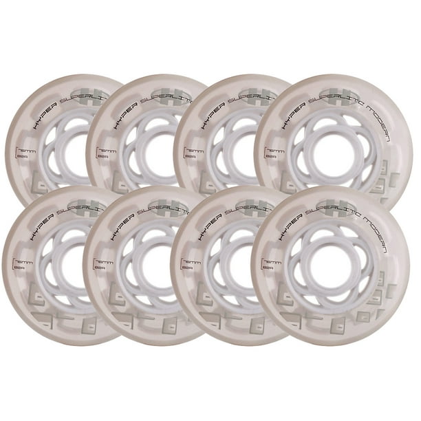 HYPER Inline Wheels SUPERLITE 8PACK 72MM 82A CLEAR