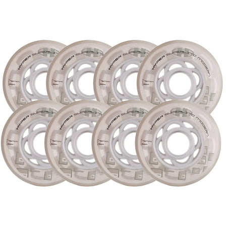 HYPER Inline Wheels SUPERLITE 8-PACK 76MM 82A CLEAR