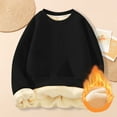 thumbnail image 5 of Toddler Girl Oversized Sweatshirt Boys Girls Fleece Lined Long Sleeve Kids Warm Winter Pullover Hooded Sweatshirt Sweater Cute Outfits For Girls 10-12,7-8 Years, 5 of 5