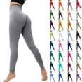 thumbnail image 6 of Women's High Waisted Seamless Leggings Butt Lift Stretch Yoga Workout Pants, 6 of 6