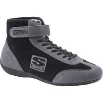 Simpson Racing MT650BK Mid Top SFI 3.3/5 Racing Shoes Mens Size 6.5 Black/Gray