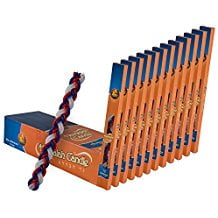 Flat Havdalah Candle - Havdalah Candle Kosher Paraffin Havdalah Candle.
