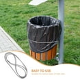 thumbnail image 3 of Worgeous 3pcs Elastic Rubber Bands Trash Cans Fixing Band For Securing Garbage Bags and Preventing Bag Slippage Bag Fasteners Elastic Bands, 3 of 8