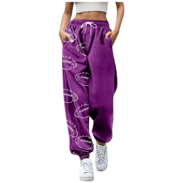 WILLBEST Pantalones Casuales de Mujer para Uso Diario: Joggers Holgados de Cintura Alta con Estampado de Halloween, Cordón y Bolsillos, Estilo Atlético para Otoño E Invierno. Extra Grande