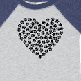 thumbnail image 4 of Inktastic Dog Paws, Puppy Paws, Animal Paws, Heart, Pet Boys or Girls Baby Bodysuit, 4 of 5
