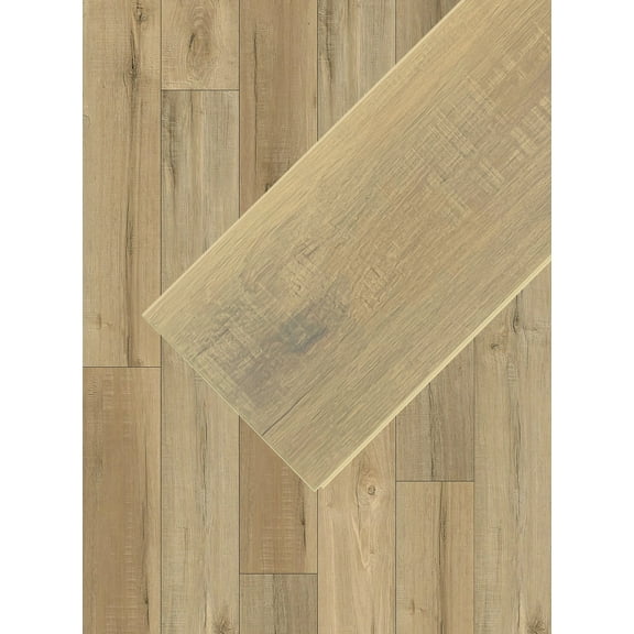 Orleans Timber 20 MIL Wear Layer 5.5mm Thick x 7 in. W x 48 in. L Click Lock Waterproof SPC Vinyl Plank Flooring with IXPE (Pallet 50 Cases | 28.84 sqft/case) (Model: PF804)