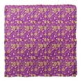 thumbnail image 4 of Bimba Purple Mandala & Paisley Printed Pure Silk Scarf For Hair Neck Head Bandanas For Women 40 x 80 Inches, 4 of 6