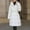 White Coats for Winter, variant on XPMWRP Women's Quilted Thicken Hooded Trendy Coats Solid Color Long Sleeve Fashion Zip Up Coats Winter Warm Loose Stand Collar Jacket with Belt White XXL