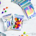 thumbnail image 1 of 20Pcs/50Pcs Resealable Bags Reliable Keep Fresh PET Party Favor Food Storage Foil Pouch Daily Use, 1 of 7