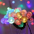 thumbnail image 2 of Cadena de luces para exteriores, 20 modos LED, resistente al agua, con energía Solar, Patio, luz Solar para jardín, patio, porche, decoración para fiesta de boda (color), 2 of 5