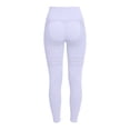 thumbnail image 5 of felwors Women Compression 3D Leggings Anti Cellulite Butt Lifting Tummy Control with Resistance Bands Gym Yoga Leggings Light Purple for Size XXXXXL, 5 of 7